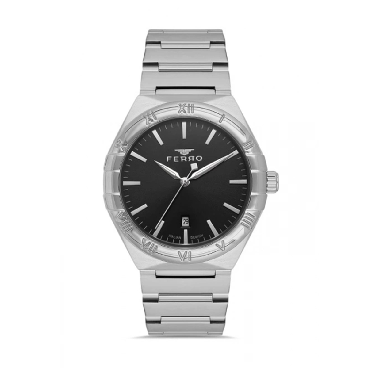 MONTRE FERRO HOMME SIMPLE ACIER